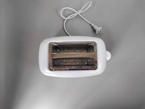 Tostadora de pan automática de acero inoxidable de 2 rebanadas, máquina de desayuno de calentamiento rápido para uso doméstico - Product Image 3