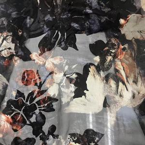 Tiêu chuẩn cao lụa viscose satin ghi ra in lụa Burnout in vải lụa chiffon - Product Image 4