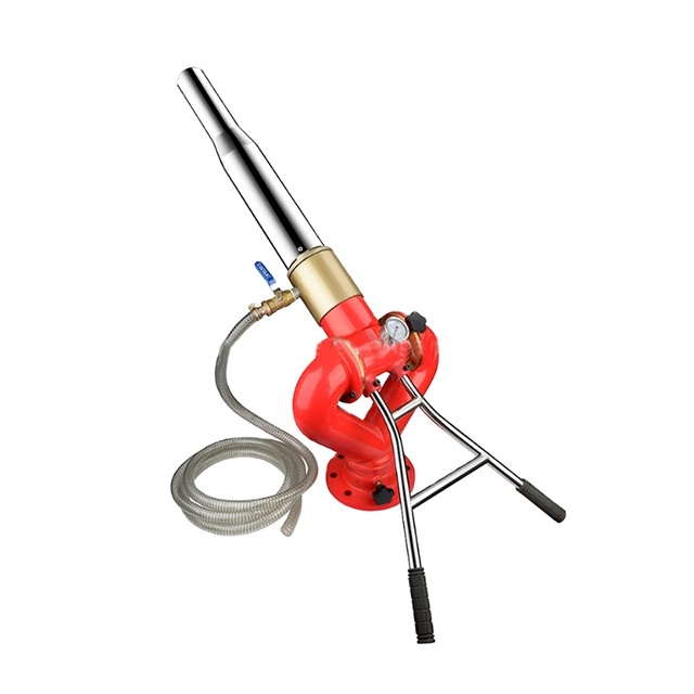 MS Fire Fighting Hydrant Foam Water Monitor Flange Long Distance Fixed Fire Water Cannon