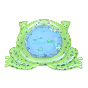 Alfombrilla de Juego plegable de PVC en forma de rana para el desarrollo de los niños, alfombrilla inflable suave no tóxica para la barriga, juguete educativo para bebés - Product Image 5