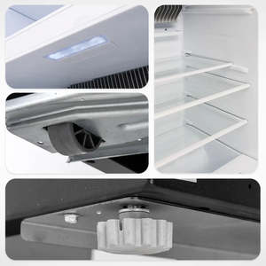 Refrigerador/Congelador de Gas de Absorción de Acero Inoxidable de 2 Puertas para el Hogar con Almacenamiento - Product Image 6