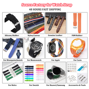 Cinturino in Silicone resistente per <span class=keywords><strong>Samsung</strong></span> <span class=keywords><strong>S3</strong></span> 16/18/20/22/24mm cinturino classico alla moda - Product Image 3