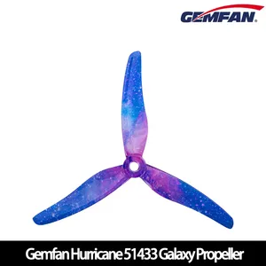 <span class=keywords><strong>2</strong></span>쌍의 Gemfan 허리케인 51433 프로펠러 - 5.1X3.5 <span class=keywords><strong>3</strong></span>-블레이드 PC, RC FPV 프리스타일 - Product Image 5