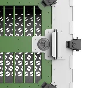 Профессиональная собачья будка для собак, экологически чистые клетки для собак, металлические будки, модульные