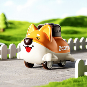 Modèle de chien <span class=keywords><strong>Corgi</strong></span> en métal moulé sous pression, jouet à presser, jouet à l'échelle, cadeau pour enfants, jouets promotionnels - Product Image 3