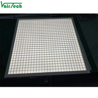 Caja de huevos personalizada para techo, rejilla difusora, panel central, Hoja para cubierta de lámpara