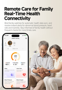 Reloj Inteligente ET 461 para Monitoreo de Salud, 1.43 Pulgadas, Monitoreo de Presión Arterial, Detección <span class=keywords><strong>Emocional</strong></span>, Monitoreo del Sueño - Product Image 5