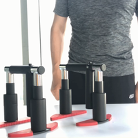 Barre de traction murale en acier pour usage domestique, compatible avec des murs de 12 à 17 cm d'épaisseur, équipement d'exercice pour tractions