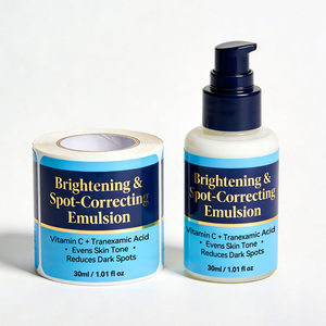 Op maat gemaakte, zelfklevende BOPP-etiketten met waterdichte <span class=keywords><strong>logo</strong></span>-druk en metallic effect - Product Image 6