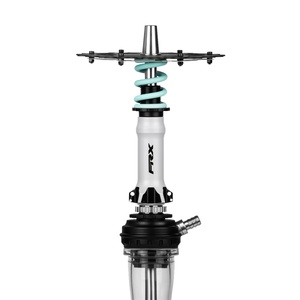 Nuevo Set de Hookah Original Amotion Pedal RX, Hookah de Acero Inoxidable y Vidrio para Tienda, Salón, Bar, Restaurante, Cafetería, Club, Fumar Shisha - Product Image 4