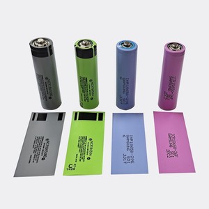 Tubo Termocontraíble Azul para Batería de Litio 18650, 20~600 mm, Certificado ROHS/REACH, Película Retráctil de PVC, Accesorios - Product Image 1