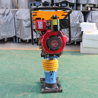 Ventes directes d'usine compacteur de bourrage 75kg petit pilon de terre vibrant bourrage construction de bâtiments pilons