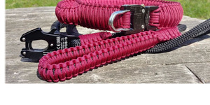 Kalung dan Tali Anjing Bebas Genggam yang Dapat Disesuaikan, Tali Anjing Besar Model Frog dengan Pengait Putar dan Carabiner yang Dapat Dilepas - Product Image 4