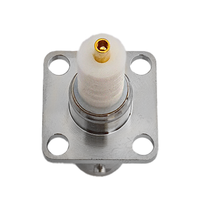 Connecteur BNC femelle à bride haute tension 5000V, prix usine, connecteur coaxial BNC
