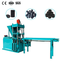 Machine de fabrication de briquettes de charbon de bois pour café, coques de riz, charbon de barbecue, chicha et toner, à économie d'énergie