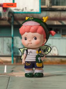 Authentique Heyone Iron Lane série boîte mystère fait à <span class=keywords><strong>la</strong></span> main ornement <span class=keywords><strong>de</strong></span> bureau <span class=keywords><strong>semaine</strong></span> temps poupée cadeau Surprise - Product Image 3