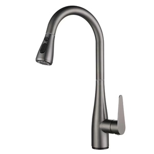 Kitchen <strong>Faucet</strong> With Pull-down Sprayer (3 Modes) Brushed Nickel Single Hole, Single Handle Kitchen Sink <strong>Faucet</strong> for bar <strong>RV</strong> - Product Image 4