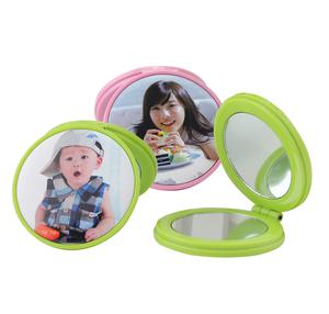 DIY制作多色3英寸75毫米双面折叠镜化妆镜纽扣制作机制作材料 - Product Image 2