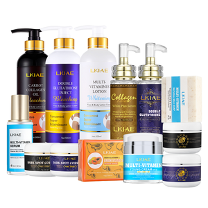 Wholesale Hot-selling Beauty Moisturizer Lightening Soap Body Lotion Face Cream Horse Oil Serum Whitening Skin Care Set