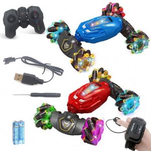Mini Remote <b>Control</b> Car Off-Road 4X4 Double Side Twisting Stunt Gesture Sensing Kids Toy USB Cable 10 Channels 50m Range - Product Image 5