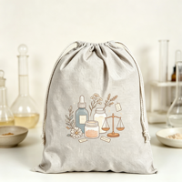 Sac à cordon en toile épaisse et résistante, imprimé avec un motif de dessin animé personnalisé, écologique, réutilisable, pour ranger les chaussures