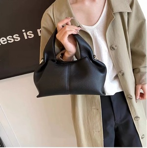 Sac à main pour femme en forme de nuage, style français, nouvelle collection automne 2024, sac polyvalent type boîte à lunch, toucher premium, fermeture magnétique, urbain - Product Image 2