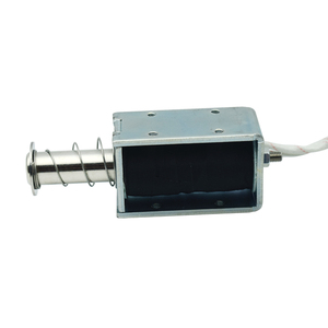 โซลินอยด์แบบดึง-ดัน 12v 24v สำหรับตู้จำหน่ายสินค้าอัตโนมัติ โครงเหล็ก ระยะชัก 30 มม. - Product Image 5