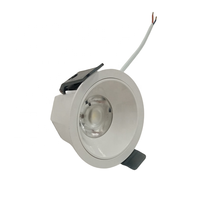 Spot encastré LED COB dimmable 6W avec réflecteur noir pour plafond, idéal pour la maison et les magasins