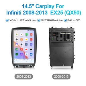 Navihua 14.5" Auto <b>Stereo</b> Tesla Style Android Radio Carplay Multimedia Monitor for Infiniti EX25 E35 EX37 EX30D 2008-2013 QX50 - Product Image 2
