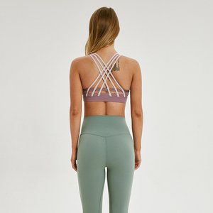 Sujetador Deportivo Transpirable de Talla Grande para Mujer, Ropa Deportiva, Servicio OEM, con Soporte Medio, Venta al Por Mayor 2025 - Product Image 5