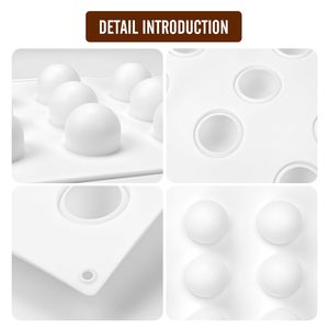 Molde de silicona popular de grado alimenticio para bombas de chocolate caliente, soporte para hornear donuts - Herramientas innovadoras de silicona para repostería - Product Image 5