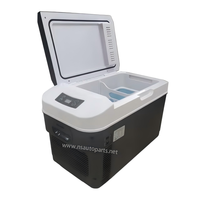 Nevera Portátil de 12 Voltios CC para Vehículo, Refrigeradores Eléctricos, Mini Nevera Congeladora para Auto