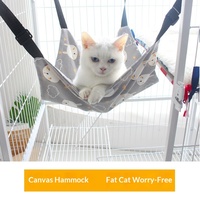 Cama Suspensa Moderna para Gatos de Verão e Cesto Ninho Suspenso para Gatos de Interior