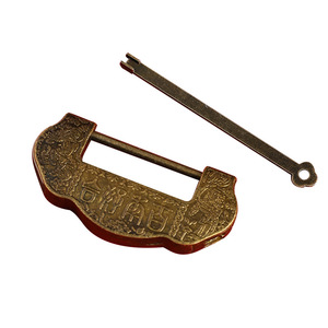 Cadenas de style antique Mystic Arts, mini-coffret en fer, nouveau design chinois, usage général - Product Image 5