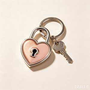 Pink Heart Lock Metal Key Chain Stainless Steel <b>Keyring</b> Pendant <b>Charm</b> Gift Accessory - Product Image 4