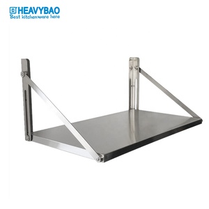 <span class=keywords><strong>Mensola</strong></span> Pieghevole da Parete in <span class=keywords><strong>Acciaio</strong></span> <span class=keywords><strong>Inox</strong></span> Stile Pannello per Hotel, Cucina e Ristorante Heavybao - Product Image 1