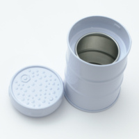 Boîte en fer blanc recyclable personnalisable Cannacoast, résistante aux enfants, avec revêtement UV, logo couleur personnalisé, taille personnalisée