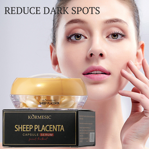 KORMESIC Vente en gros 30 capsules Sérum visage hydratant et nourrissant à l'essence de placenta de mouton, réduit les taches brunes, raffermit et repulpe - Product Image 3