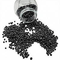 Masterbatch noir PE résistant aux UV pour film soufflé, haute teneur en carbone, noir uniforme intense, pour tuyaux, feuilles, moulage par injection, fibres