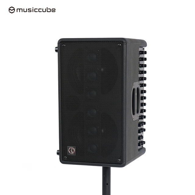 Musiccube T2 Max  Portable PA Speaker System, Rechargeable Battery Stage Busking Speaker, Professional  Outdoor Speaker