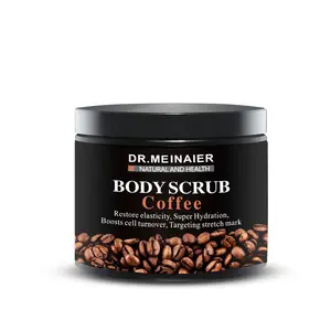 Grensoverschrijdende Uitsluitend Oem Custom Verpakking Koffie Verstevigende Massage Zee Zout Zachte Exfoliërende Dode Huid Body Scrub