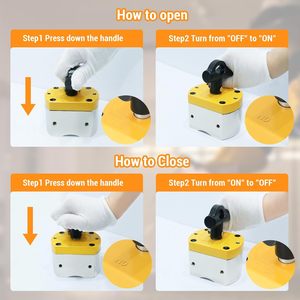 Imán Multiusos de Encendido/Apagado, Imán de Fijación con Capacidad Máxima de 270 kg para Sostener Objetos Pesados en su Lugar - Product Image 4