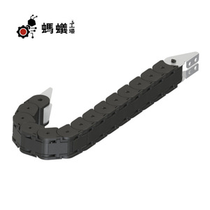 Cadena de Protección para Cables LHPNN de Nylon, Completamente Abrible, Apertura de 100 mm, Venta Directa de Fábrica - Product Image 4