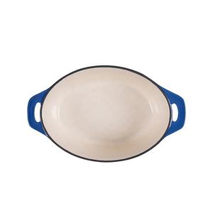 Ensemble de casseroles <span class=keywords><strong>en</strong></span> <span class=keywords><strong>fonte</strong></span> émaillée, ensemble de casseroles <span class=keywords><strong>en</strong></span> <span class=keywords><strong>fonte</strong></span>, faible MOQ personnalisé, <span class=keywords><strong>cocotte</strong></span> ovale colorée avec couvercle - Product Image 6