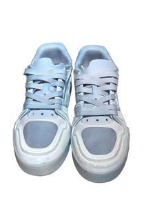 Baskets Chunky Roses pour Femme, Décontractées, à Lacets, Bout Rond, Tige Synthétique, Semelle Extérieure en Caoutchouc, Chaussures de Marche Tendance Toutes Saisons - Product Image 3