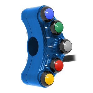 Interruptor de Manillar Izquierdo para Yamaha YZF-R1/M (Azul) - Product Image 3