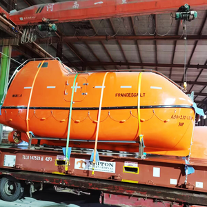 Bote Salvavidas de Emergencia para 26-50 Personas, Dispositivo para Barco con Motores de Recuperación de Aceite, Barco de Evacuación de Emergencia - Product Image 6