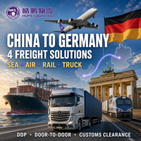 Agente de Carga Marítima y Aérea en China, Consolidación LCL, DDP a Alemania, Puerta a Puerta, Despacho de Aduanas, Seguro, Logística de Carga