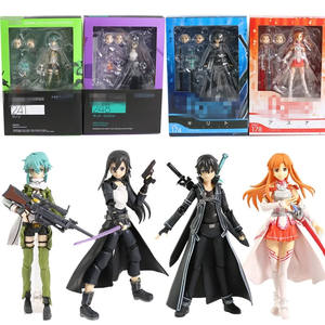 Sword Art Online SAO 174 178 <span class=keywords><strong>Asuna</strong></span> 241 Sinon 248 <span class=keywords><strong>Kirito</strong></span> Figurine d'action en ABS/PVC, jouet de poupée, artisanat en plastique - Product Image 1