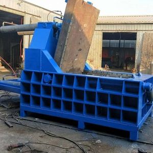 Machine de briquetage hydraulique pour métaux, pour le recyclage des alliages, de l'acier inoxydable et de l'aluminium, entraînée par une pompe à moteur, facile à utiliser - Product Image 5